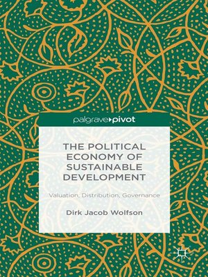 cover image of The Political Economy of Sustainable Development